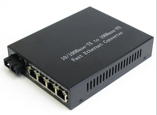120KM RJ45 a convertitore in fibra ottica 10/100M Fiber Ethernet Media Converter