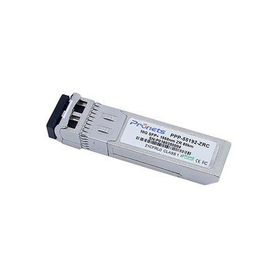 comprar 10Gbps 1550nm 100km SFP+ con CDR SFP+ Transceptor PPP-55192-ZR100 online manufacture