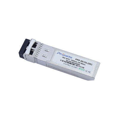 kaufen 10G Ethernet 80KM SFP+ ZR Optiktransceiver PPP-55192-ZRC PRONETS online manufacture