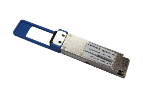 comprare 100Gbps QSFP28 DR1 Transceiver in modalità singola 500m raggiungimento 100GBase DR1 online manufacture
