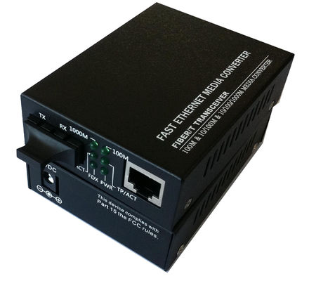 kaufen 10/100/1000M Medienkonverter Faser auf Ethernet 100 km 1000BASE-X online manufacture