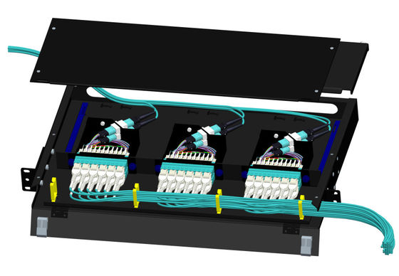 Купить MPO Patch Cord Fanout Fiber Optic Connectivity 850nm 1310nm MTP Fanout кабель online manufacture