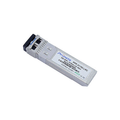 PPP-31192-LRC 10Gbps SFP+ Transceptor óptico 10km 1310nm Transmisor DFB