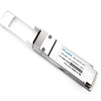 40Gbps QSFP+ Modo Único 80km Alcance 40GBASE-ZR4 Transceptor