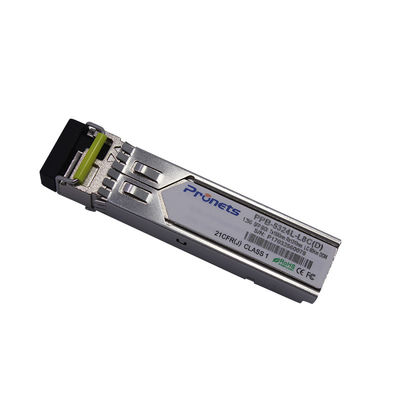 PPB-5324x-L8C(D) Transceptor bidireccional SFP de 1,25 Gbps, LC 80 km 1550 nm TX / 1310 nm RX